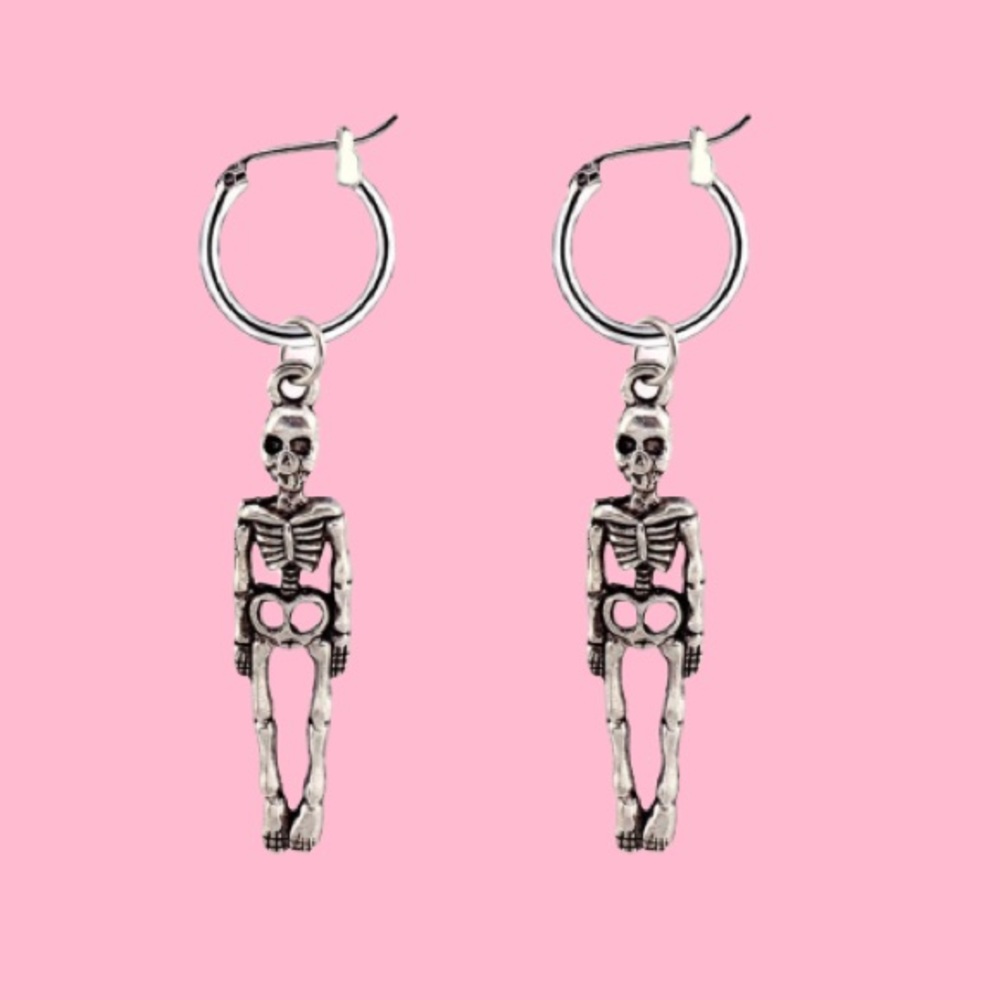 Skeleton Earrings